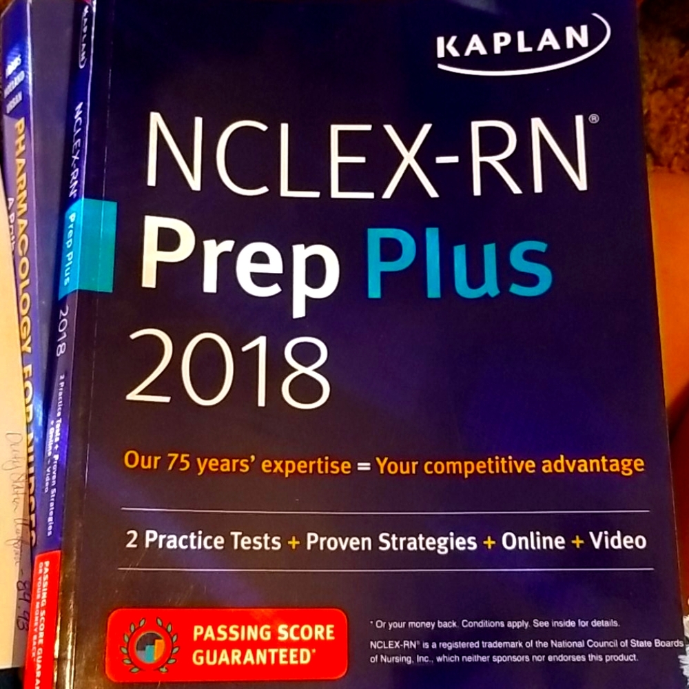 Kaplan RN NCLEX Prep/Review Book
